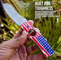 Handmade USA Flag Cigar Cutter